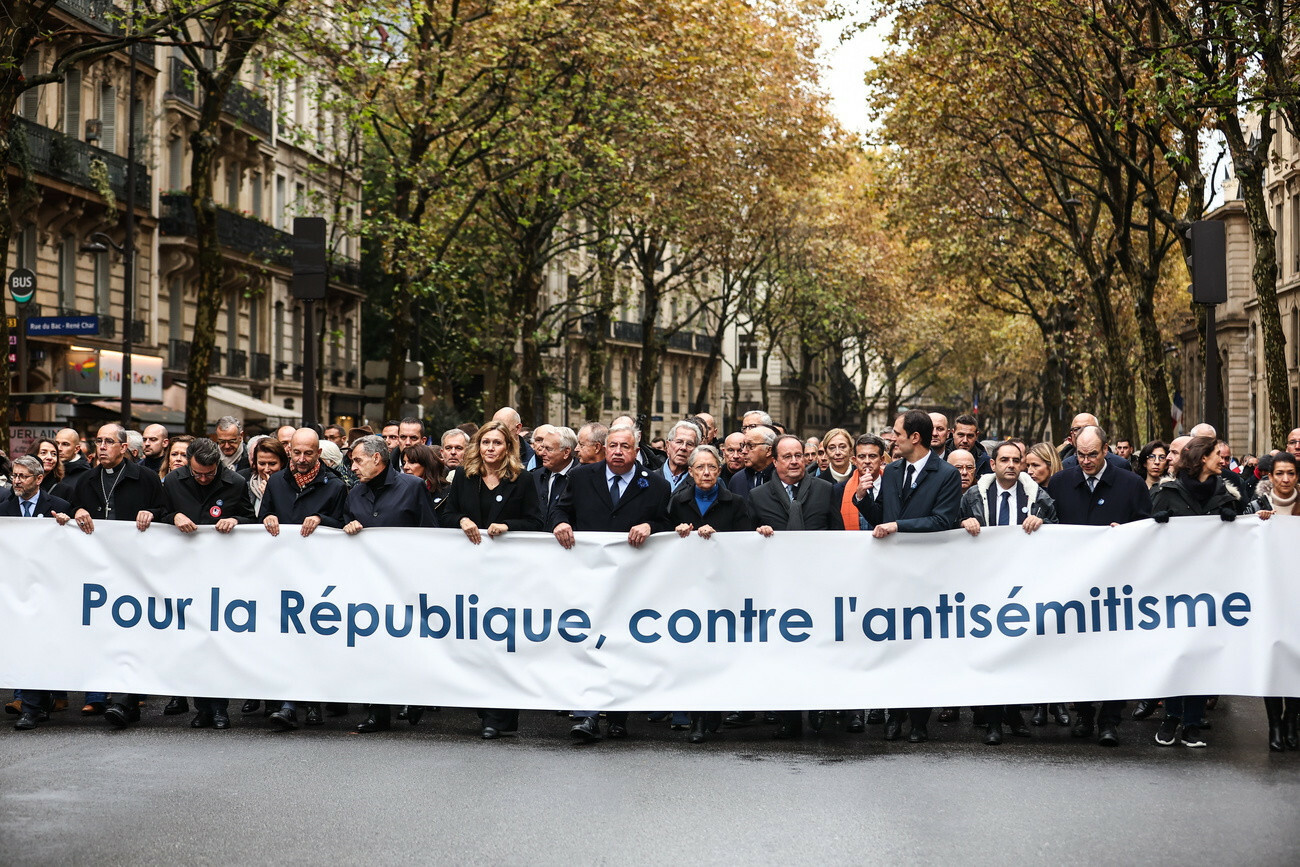 Paris, Antisemitismus, Manif