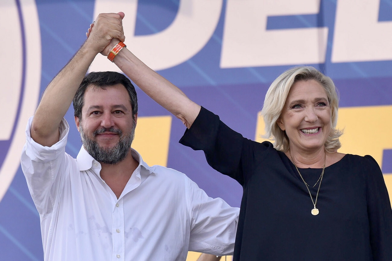 Salvini, Le Pen
