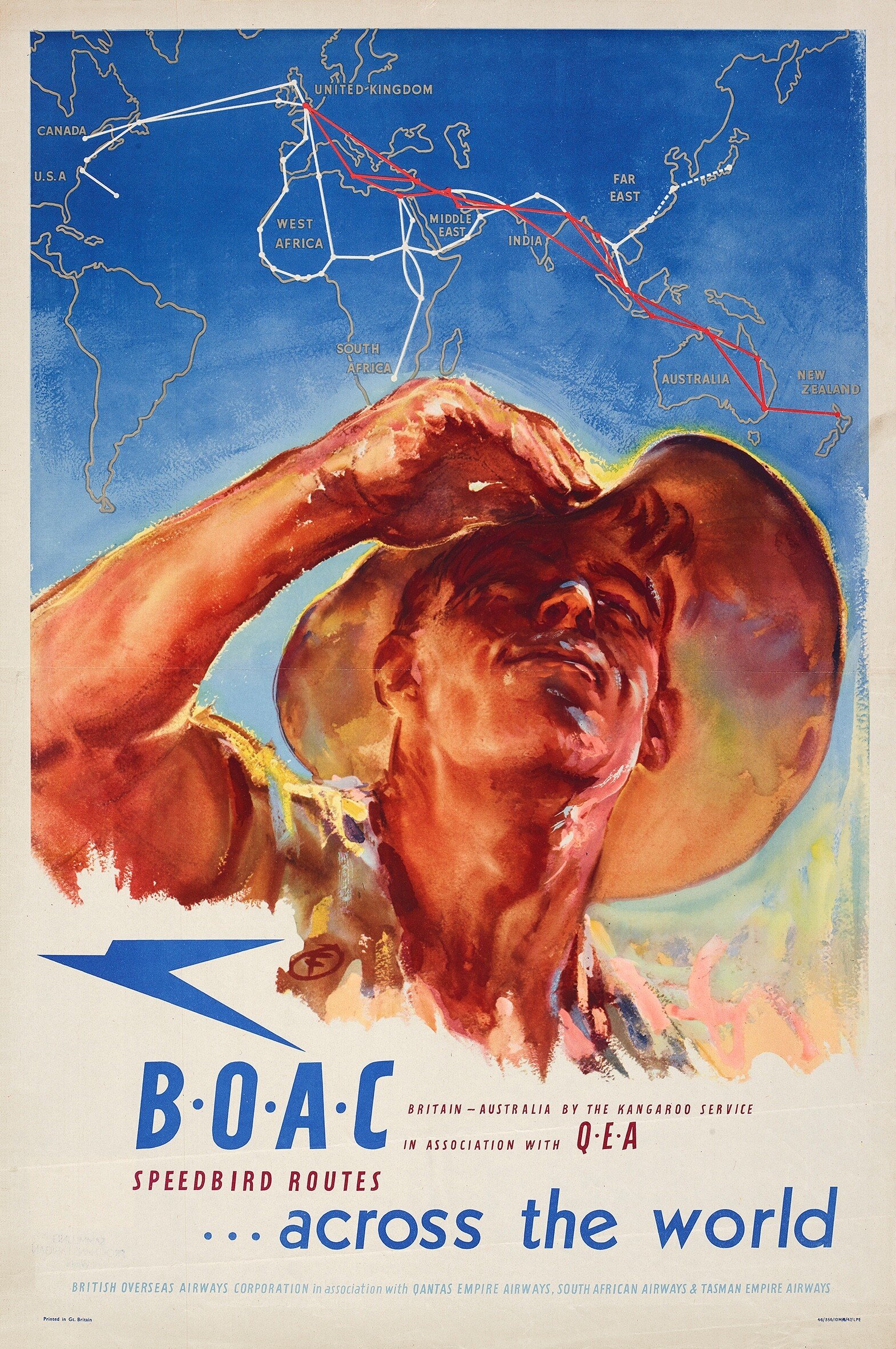BOAC Speedbird Routes