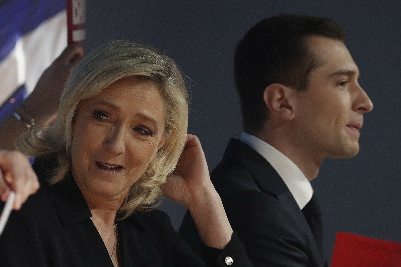 Le Pen, Bardella