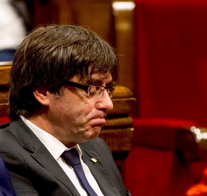 Der Abgesetzte: Carles Puigdemont, die treibene Kraft hinter den Unabhängigkeitsbestrebungen (Foto: Keystone)