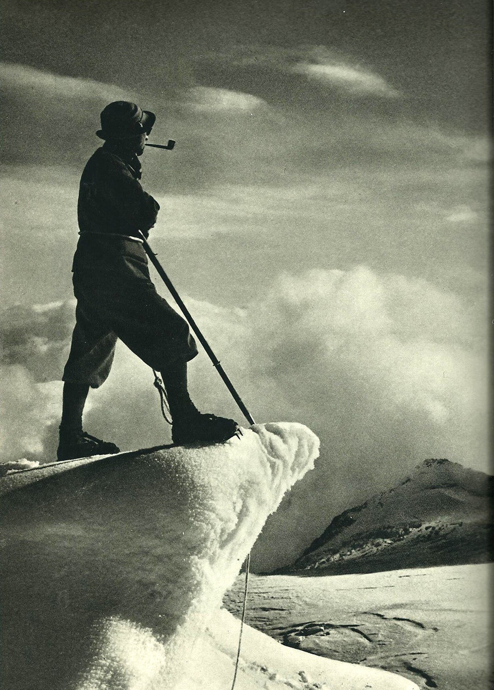 Auf dem Gipfel des Piz Palü, Foto: Archiv