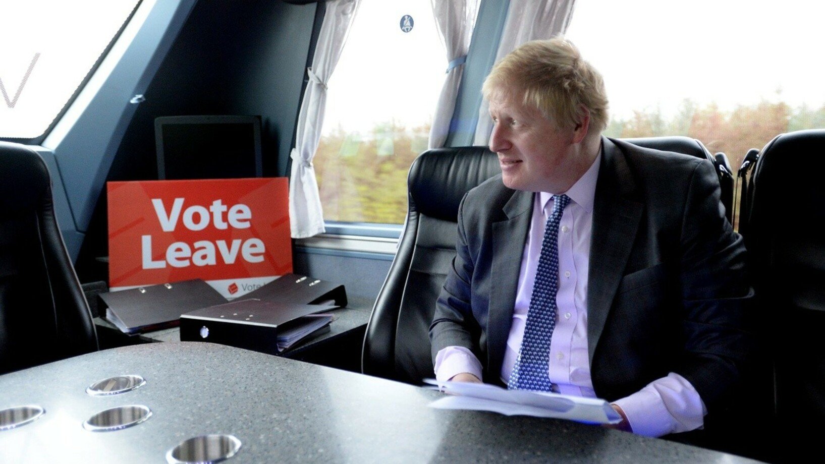 Johnson, Brexit-Bus