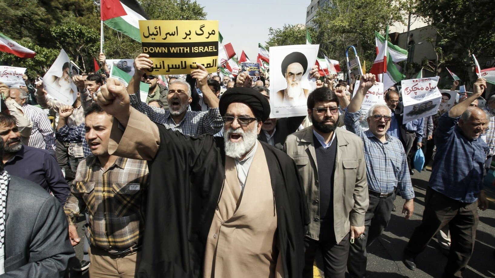 Demonstration in Teheran 