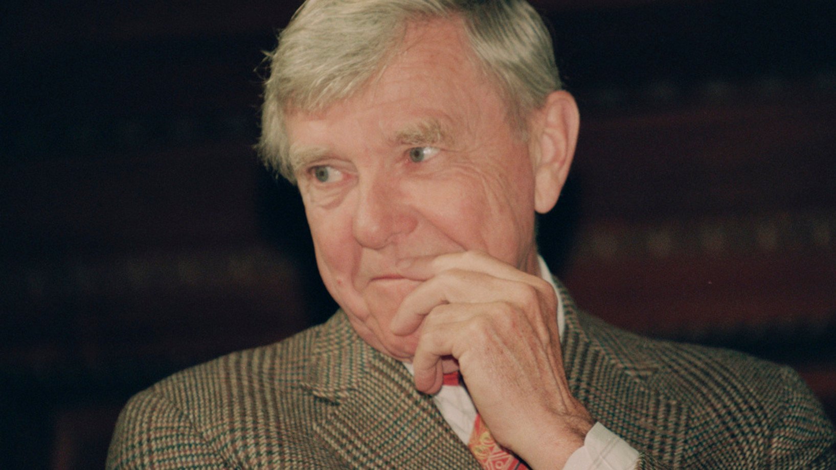 Der legendäre Kolumnist und Pulitzer-Preisträger Russell Baker starb am 21. Januar im Alter von 93 Jahren. Das Bild wurde 1993 aufgenommen. (Keystone/AP, Alex Brandon)
