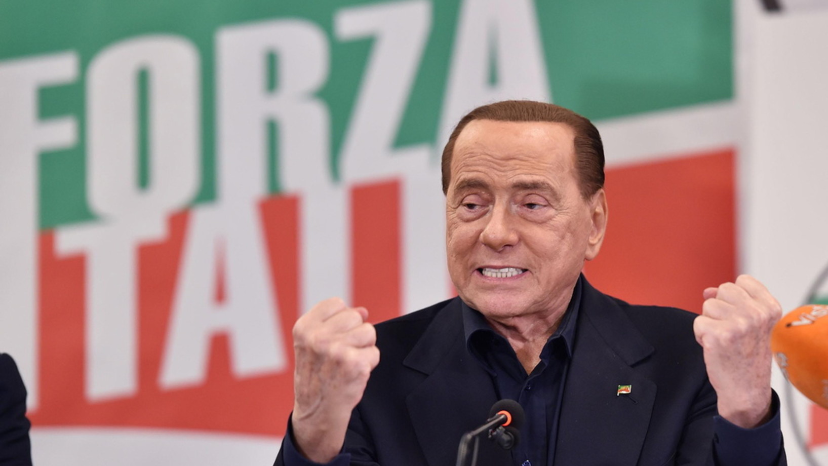 Berlusconi am 23. Mai in Turin (Foto: Keystone/EPA/Ansa/Alessandro Di Marco)