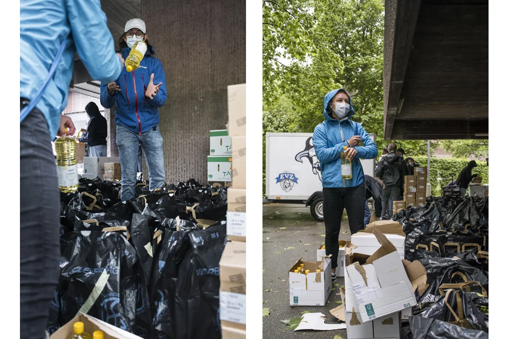 Alessandro (links), Anja