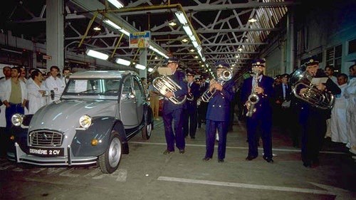 27.  Juli 1990: Der letzte Deux Chevaux  Foto © Citroën