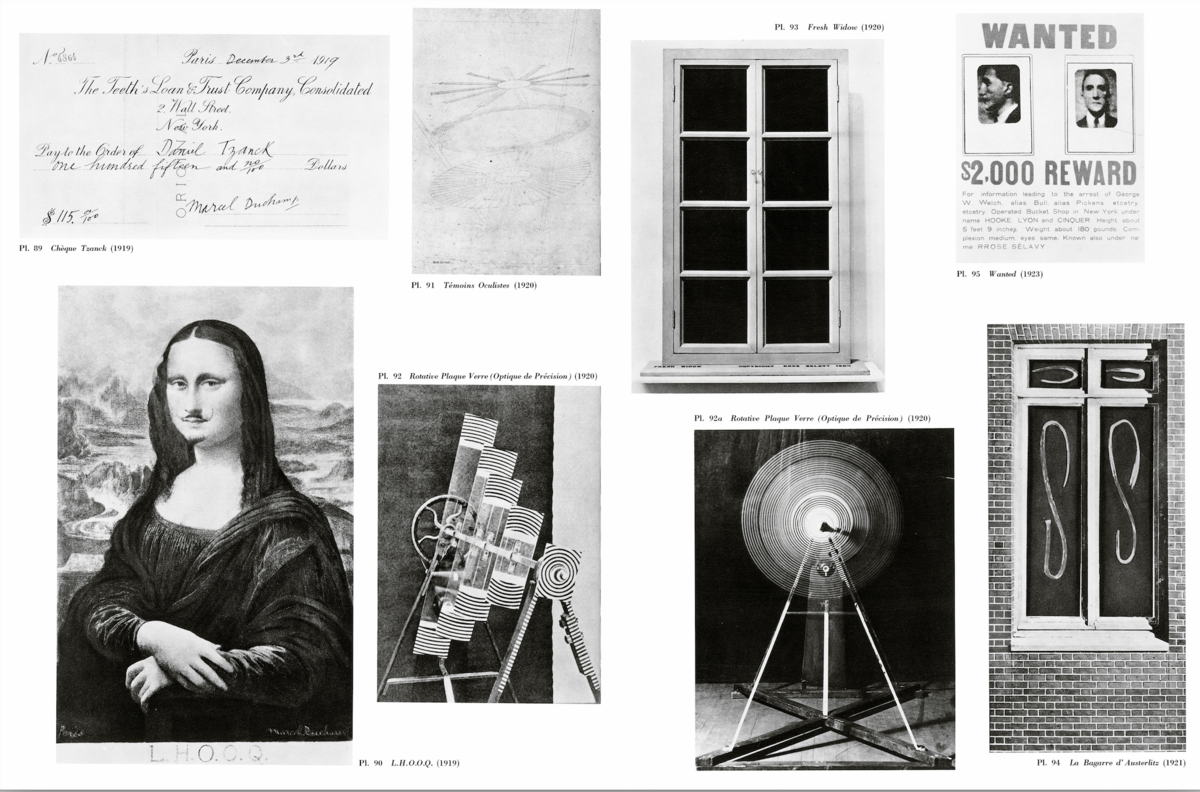 Duchamp Buchseiten