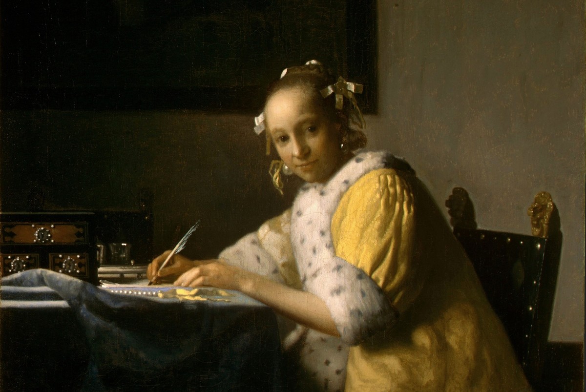 Jan Vermeer Briefschreiberin