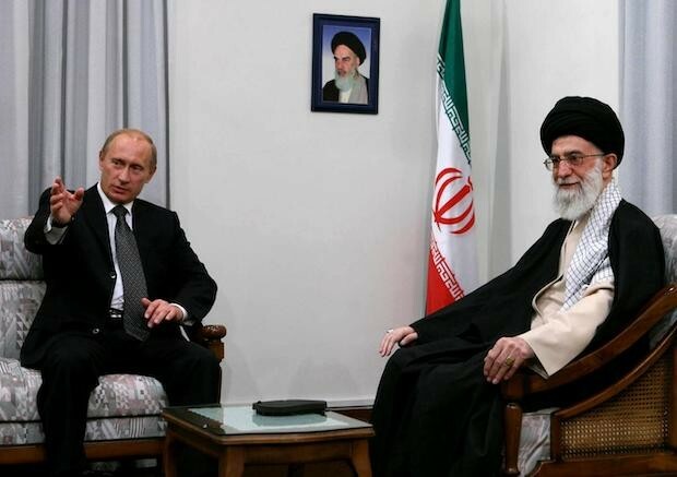 Putin und Chamenei 