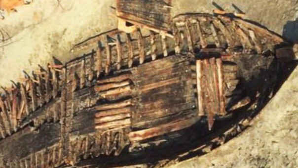 Römisches Schiff bei Chivasso