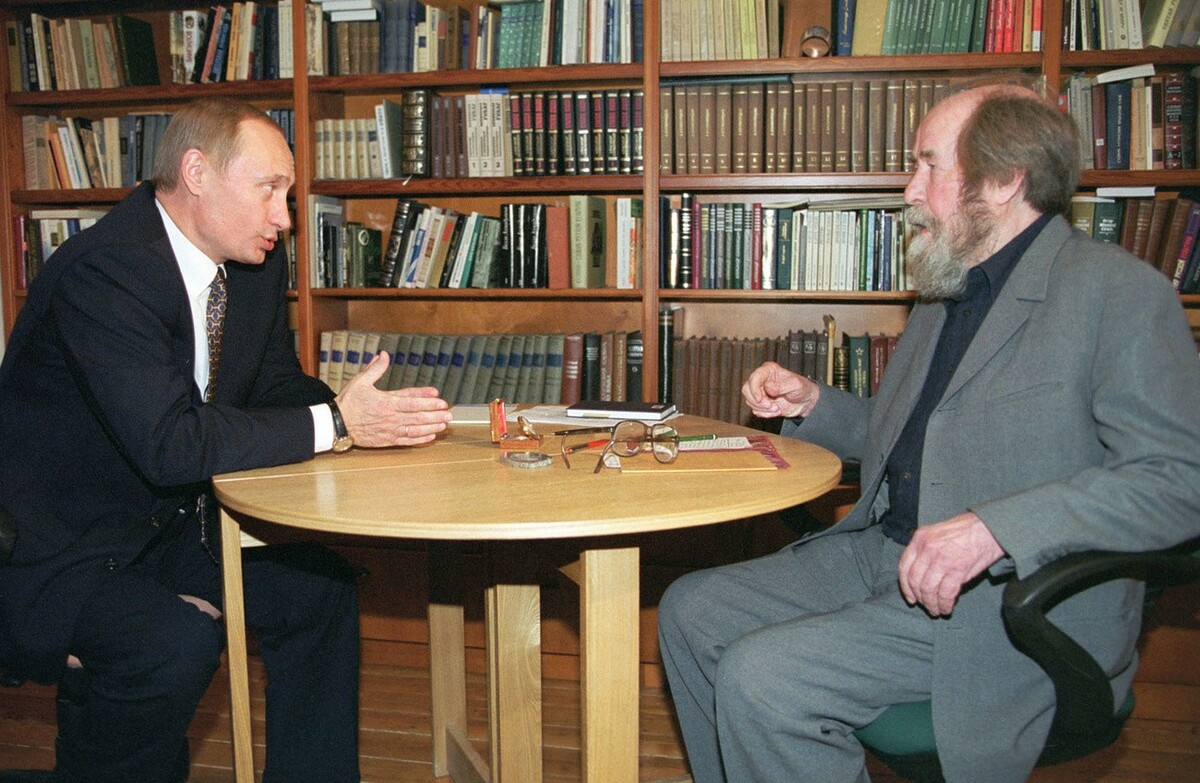 Putin und Solschenizyn