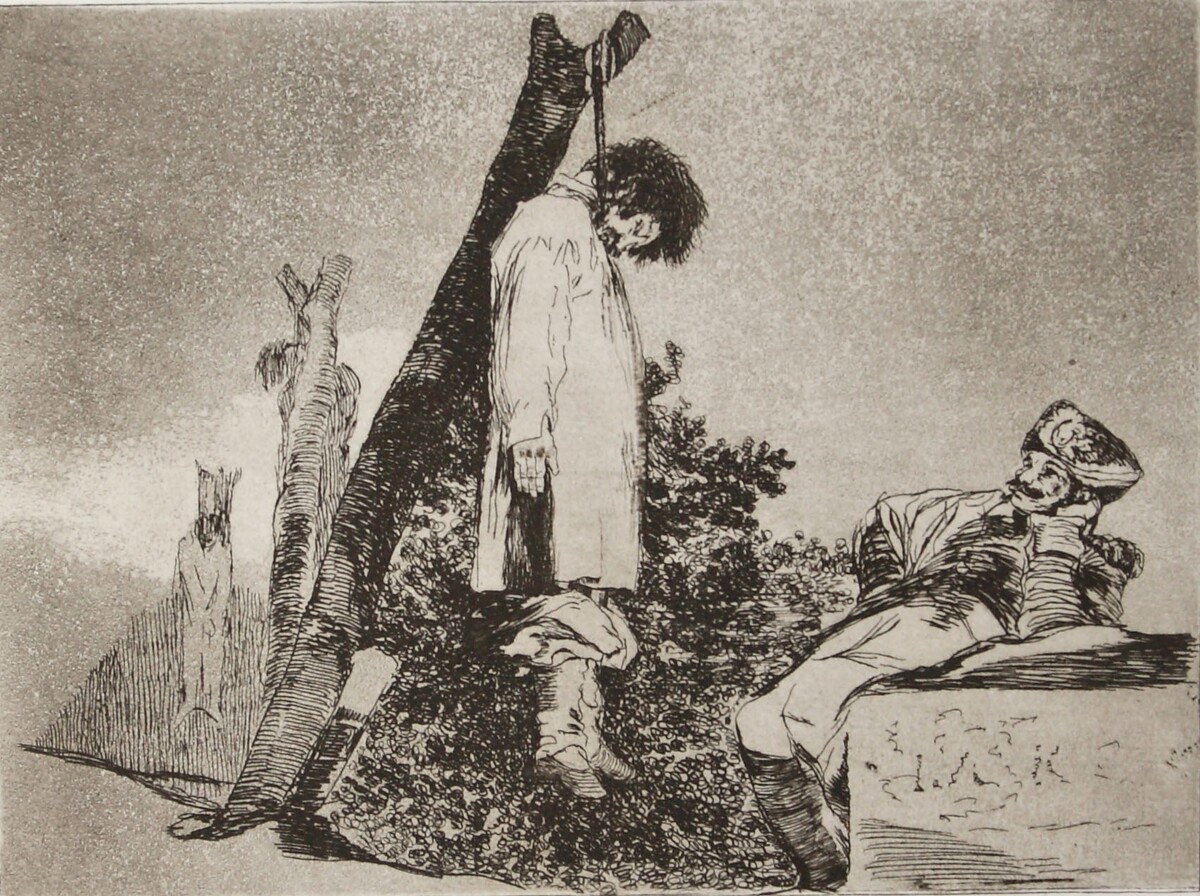 Goya, Desastres