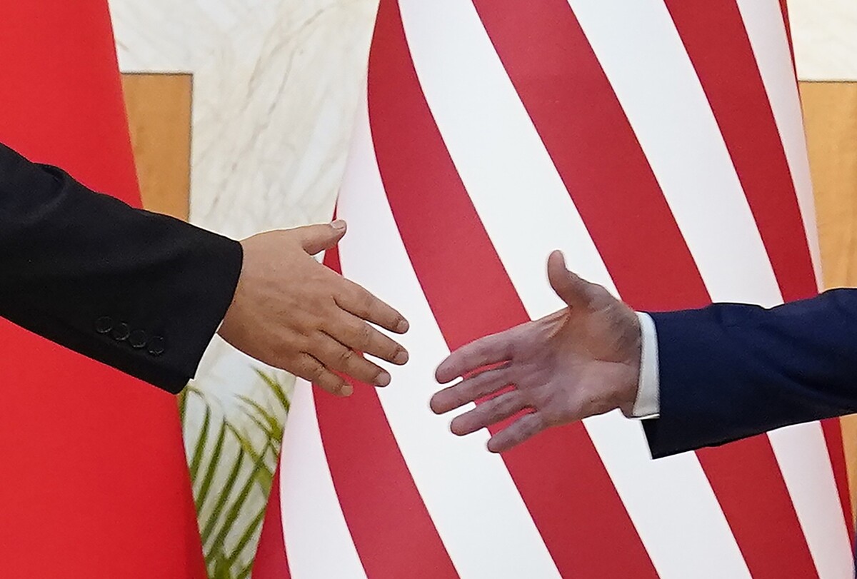 Biden und Xi am G20