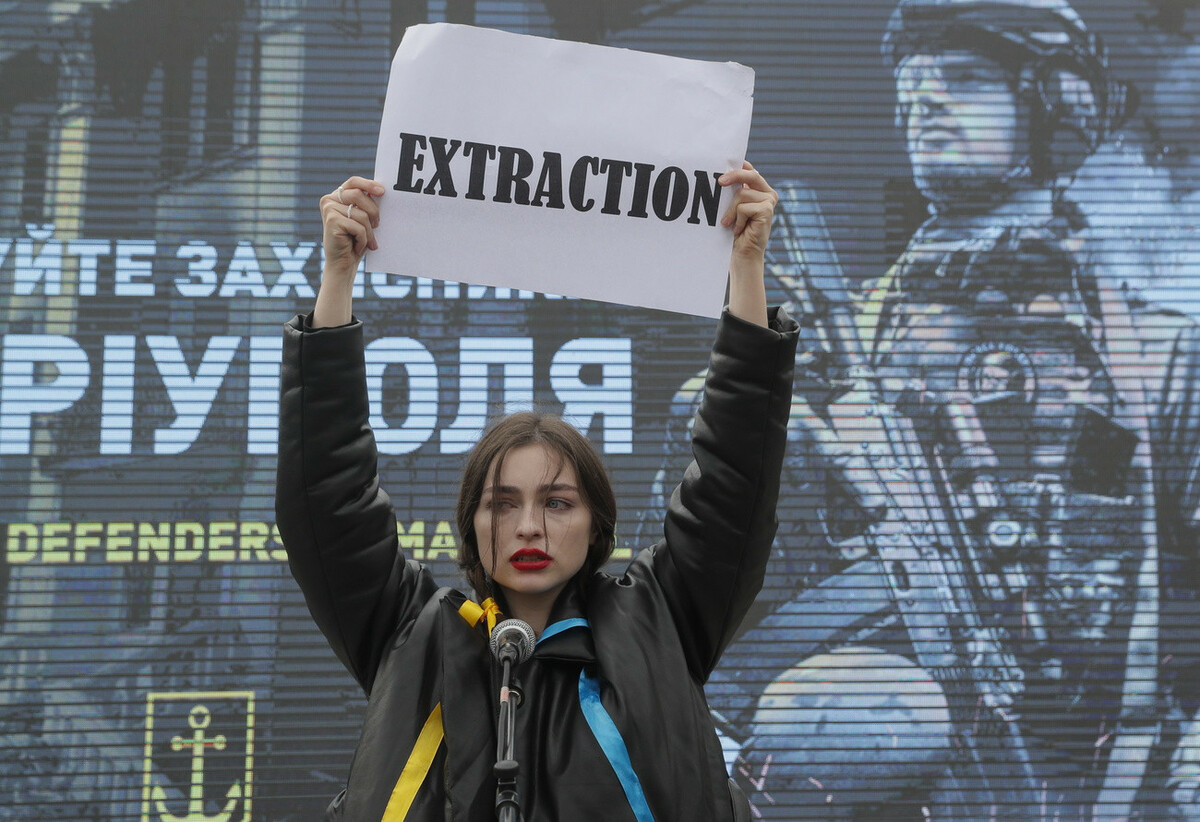 Kiew, Demo für Freilassung