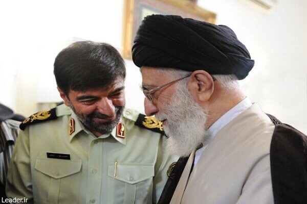 Ahmad-Reza Radan und Ali Khamenei