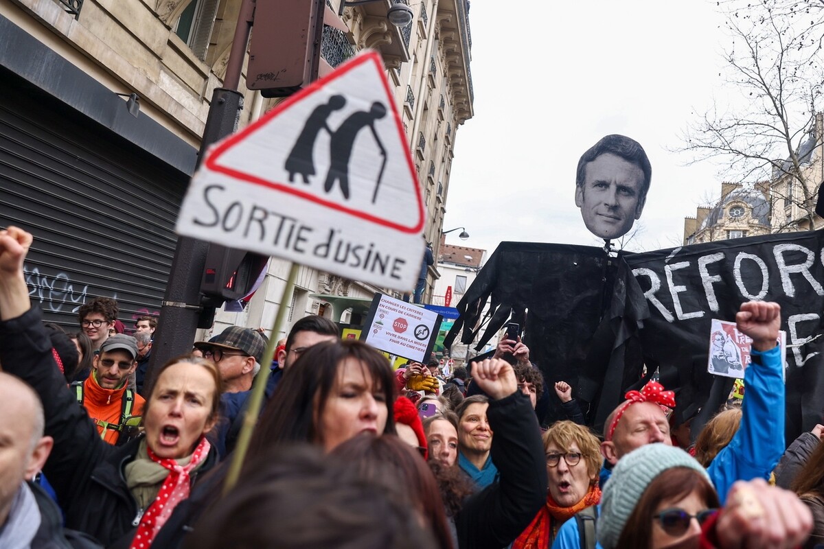 Massenproteste in Frankreich