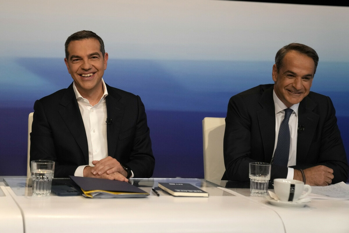 Tsipras, Mitsotakis
