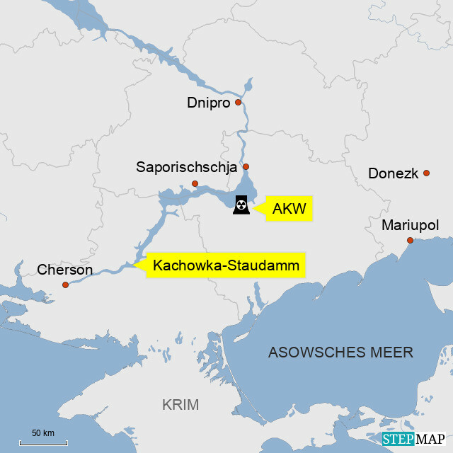 Kachowka-Staudamm