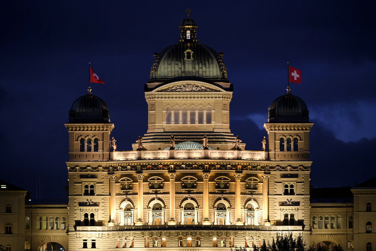 Das Bundeshaus in Bern 