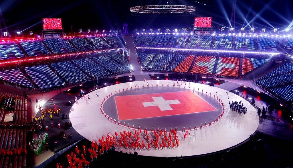 Im südkoreanischen Pyeongchang werden die 23. Olympischen Winterspiele eröffnet. Sie dauern bis zum 25. Februar. (Foto: Keystone/EPA/DiegoAzubel)