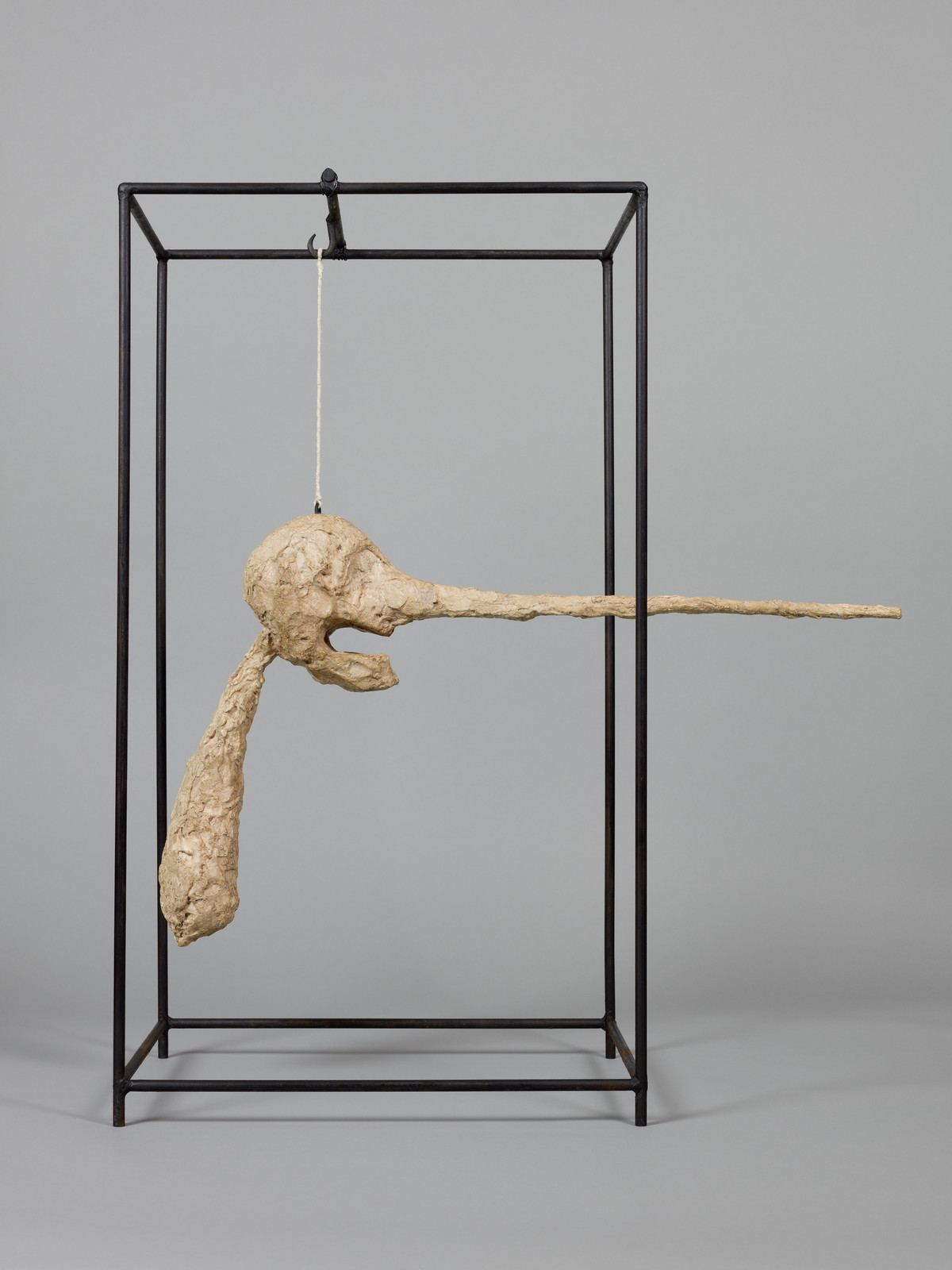 Alberto Giacometti: Le Nez, 1947-49, Gips, 43.6x9x61.1 cm, Fondation Giacometti, Paris

