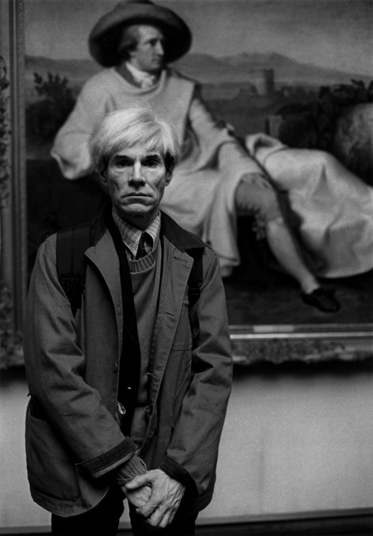 Andy Warhol, Frankfurt am Main 1981 ©Barbara Klemm