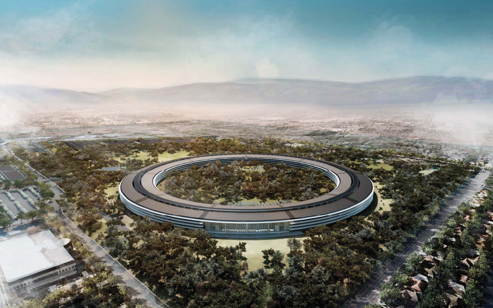 Projekt "Apple Campus 2" (Rendering: Foster+Partners/City of Cupertino)