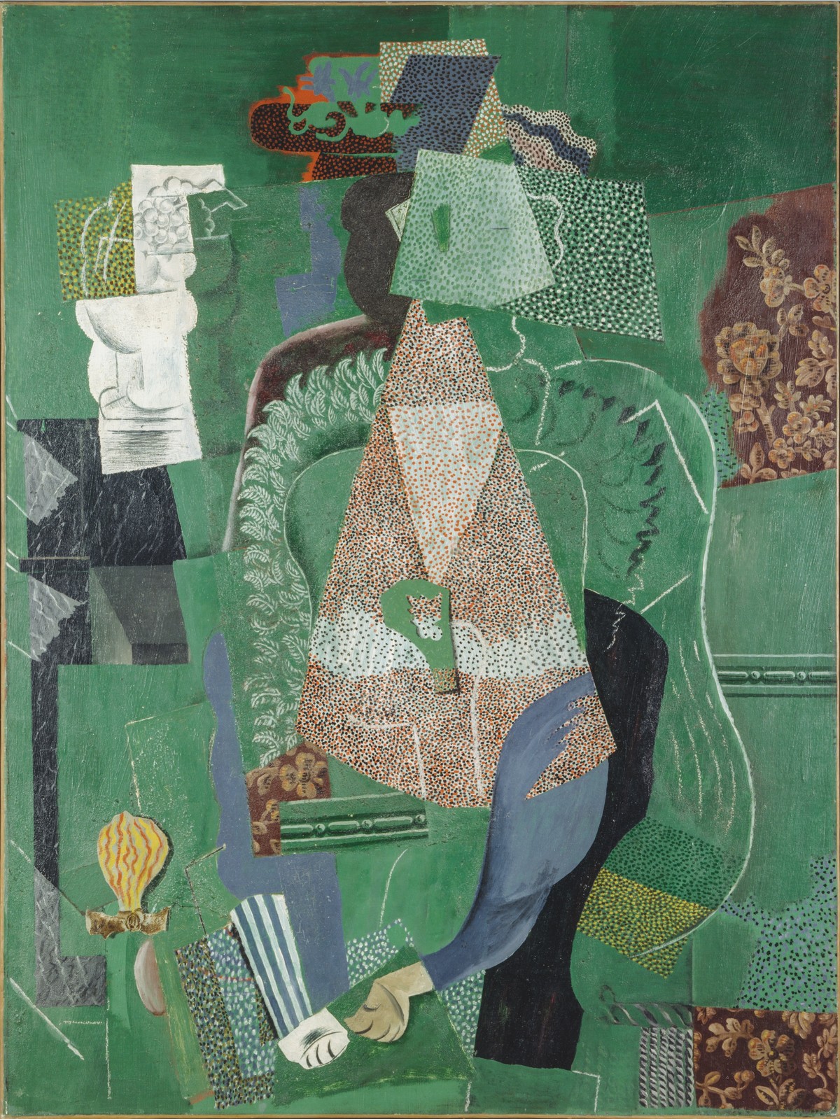 Pablos Picasso: Mädchenbildnis, 1914, Centre Pompidou. Bild: Julian Salinas
