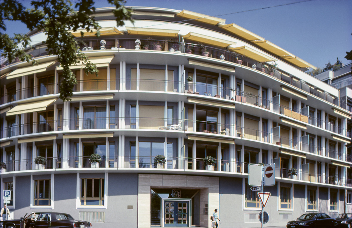 Appartementhaus Seepark, Zug 1955 (Foto: Alois Ottinger, 1997)