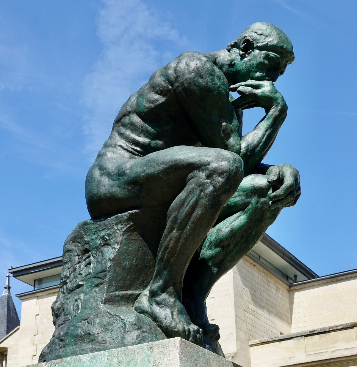 Auguste Rodin: Der Denker (Foto: CrisNYCa, Wikimedia CC BY-SA 4.0)