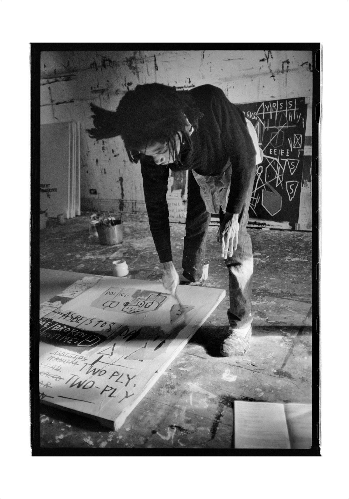 Jean-Michel Basquiat painting, 1983, © Roland Hagenberg
