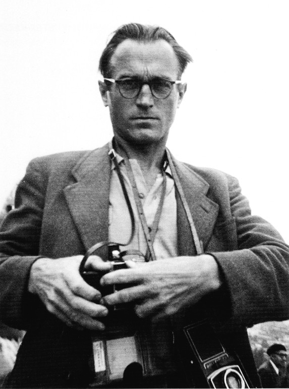 Hans Baumgartner in Südfrankreich, 1949