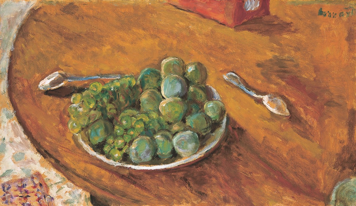 Pierre Bonnard (1867–1947): Prunes et raisins, um 1907/1908, Kunst Museum Winterthur 
Bühler besass mindestens 29 Gemälde von Bonnard. Auch dieser Künstler wurde von ihm und den Hahnlosers gleichermassen geschätzt.