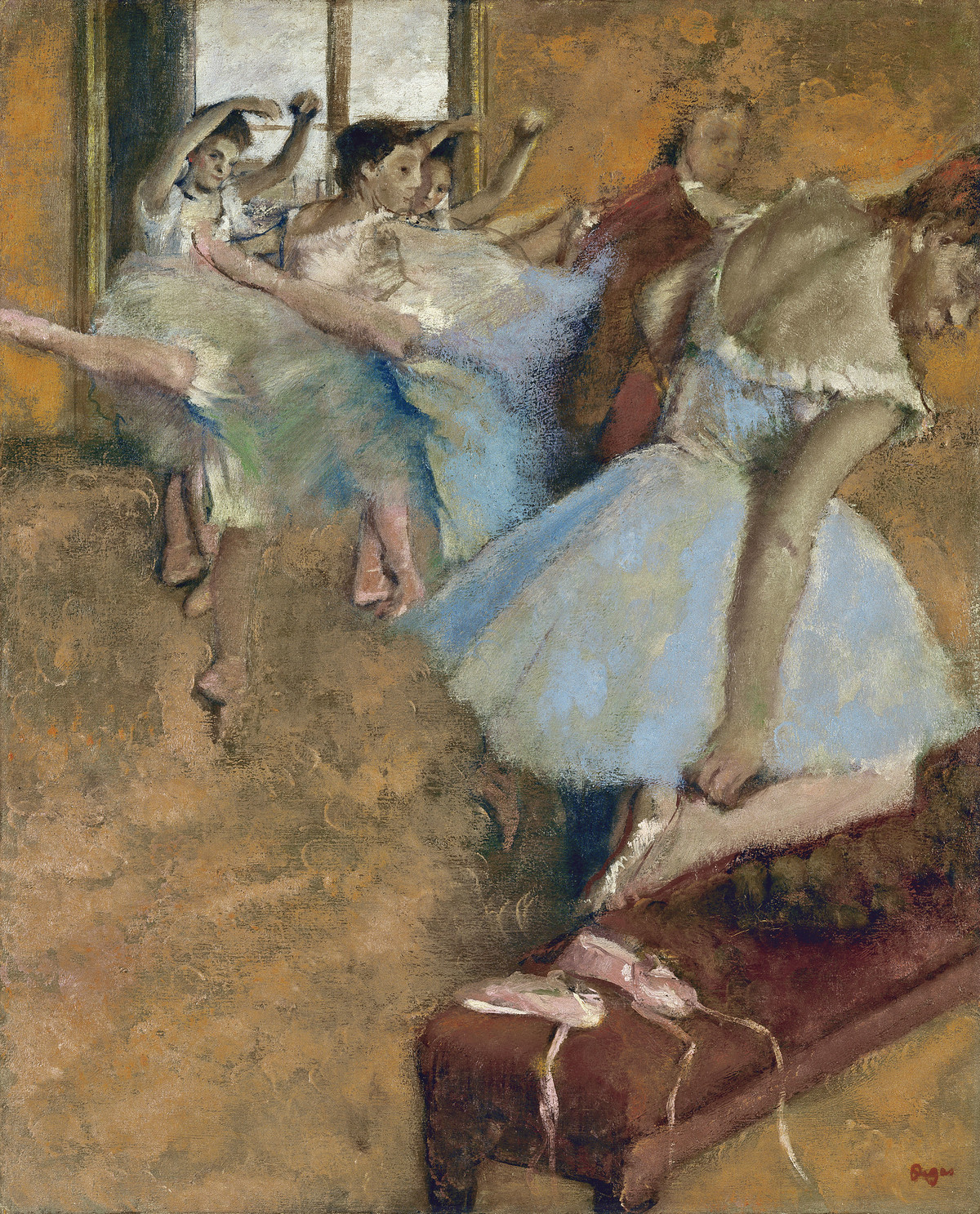 Edgar Degas, La Classe de ballet, 1880–1900, Foto: SIK-ISEA, Zürich, J.-P. Kuhn