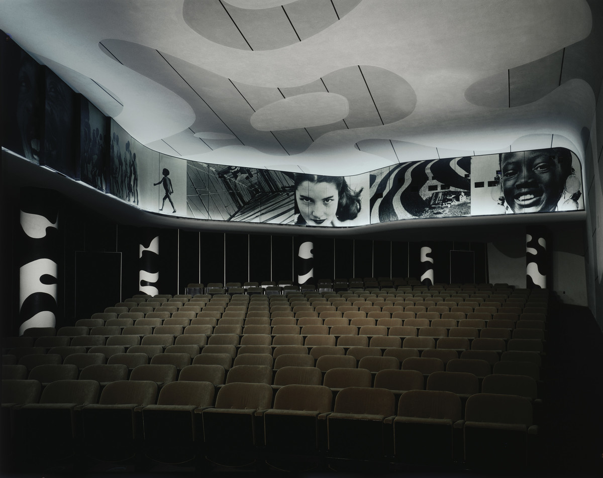 Roman Clemens: Innengestaltung Kino Studio 4, Zürich, 1948/49 (Foto zVg von Filmpodium)