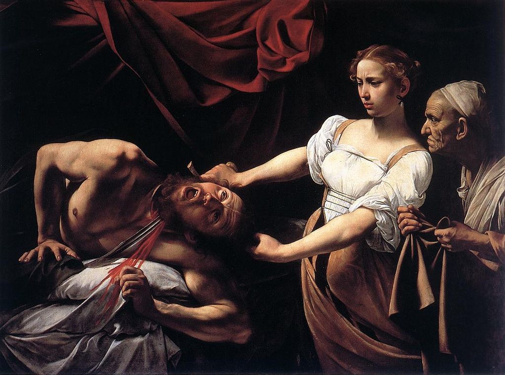 Caravaggio: Judith und Holofernes, Galleria Nazionale d'Arte Antica, Rom