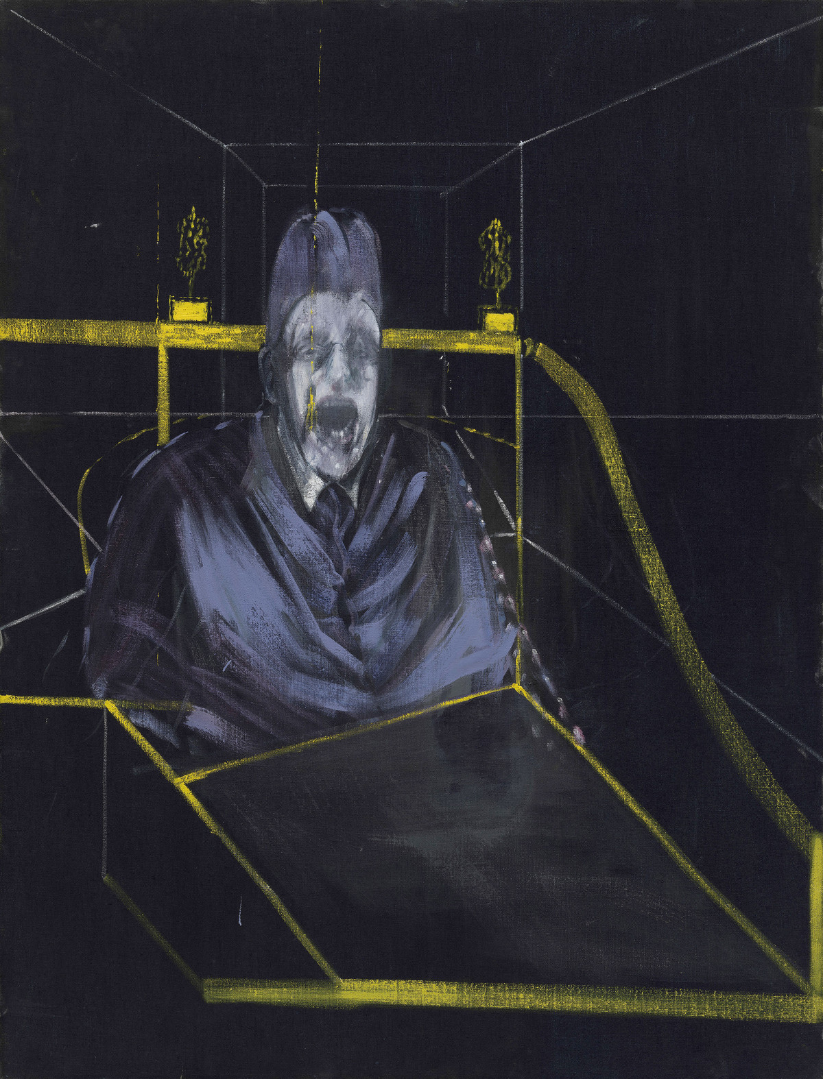 Francis Bacon: Study for Portrait VII, 1953, Öl auf Leinwand, 152-117 cm, Museum of Modern Art, New York

