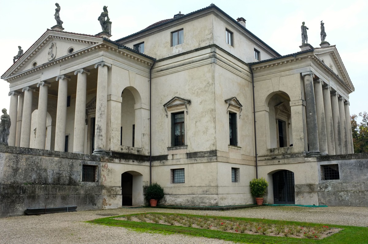 Villa Almerico Capra, genannt La Rotonda, gebaut von Andrea Palladio, nach 1566 (Foto: Journal 21)