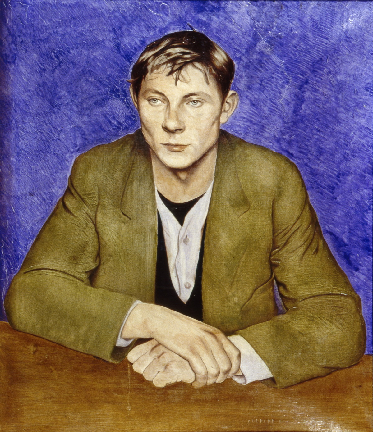 Fritz Schmid (1898–1979): Bildnis von Heinrich M., um 1925, Öl auf Leinwand, 54x45,5 cm, Privatbesitz, Foto: SIK-ISEA Zürich