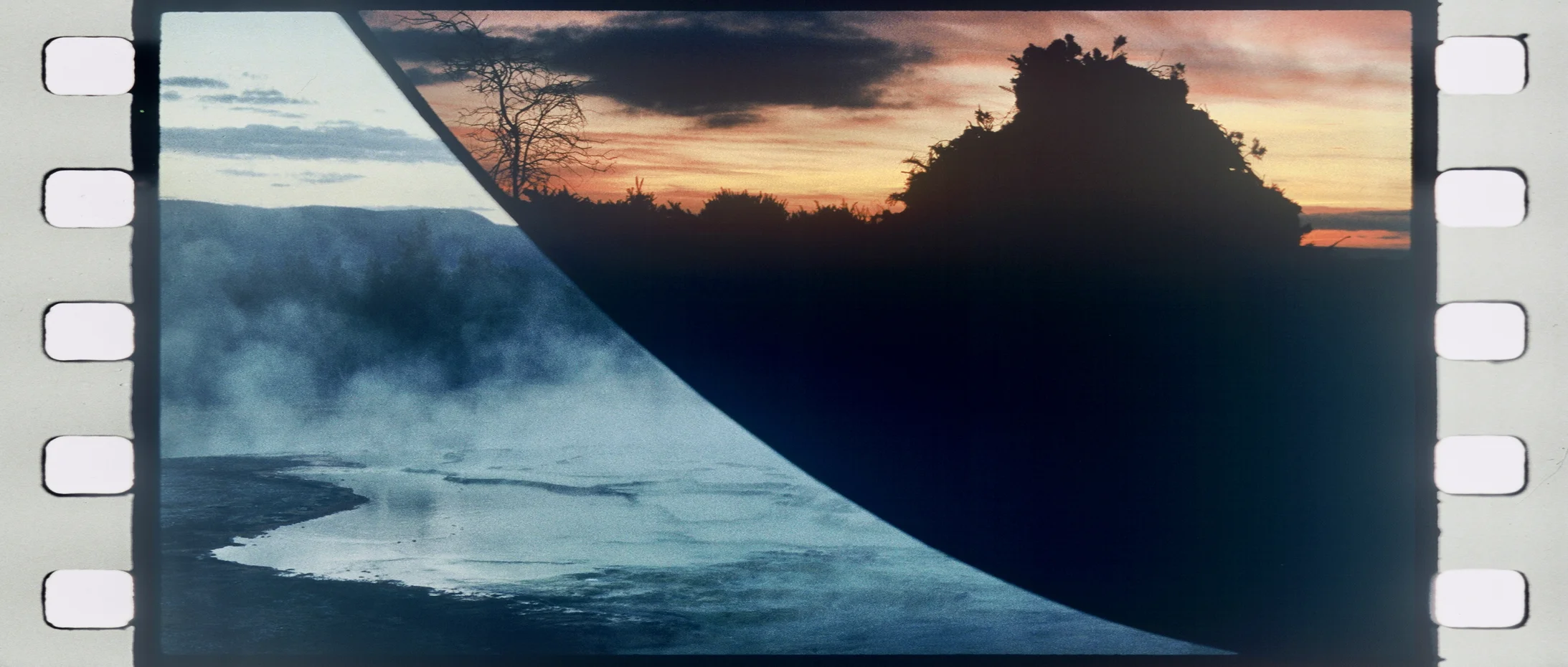 Tacita Dean: Antigone. 2 synchronised 35mm anamorphic colour films, optical sound,     with a running time of exactly one hour, continuous loop synced to start on the hour