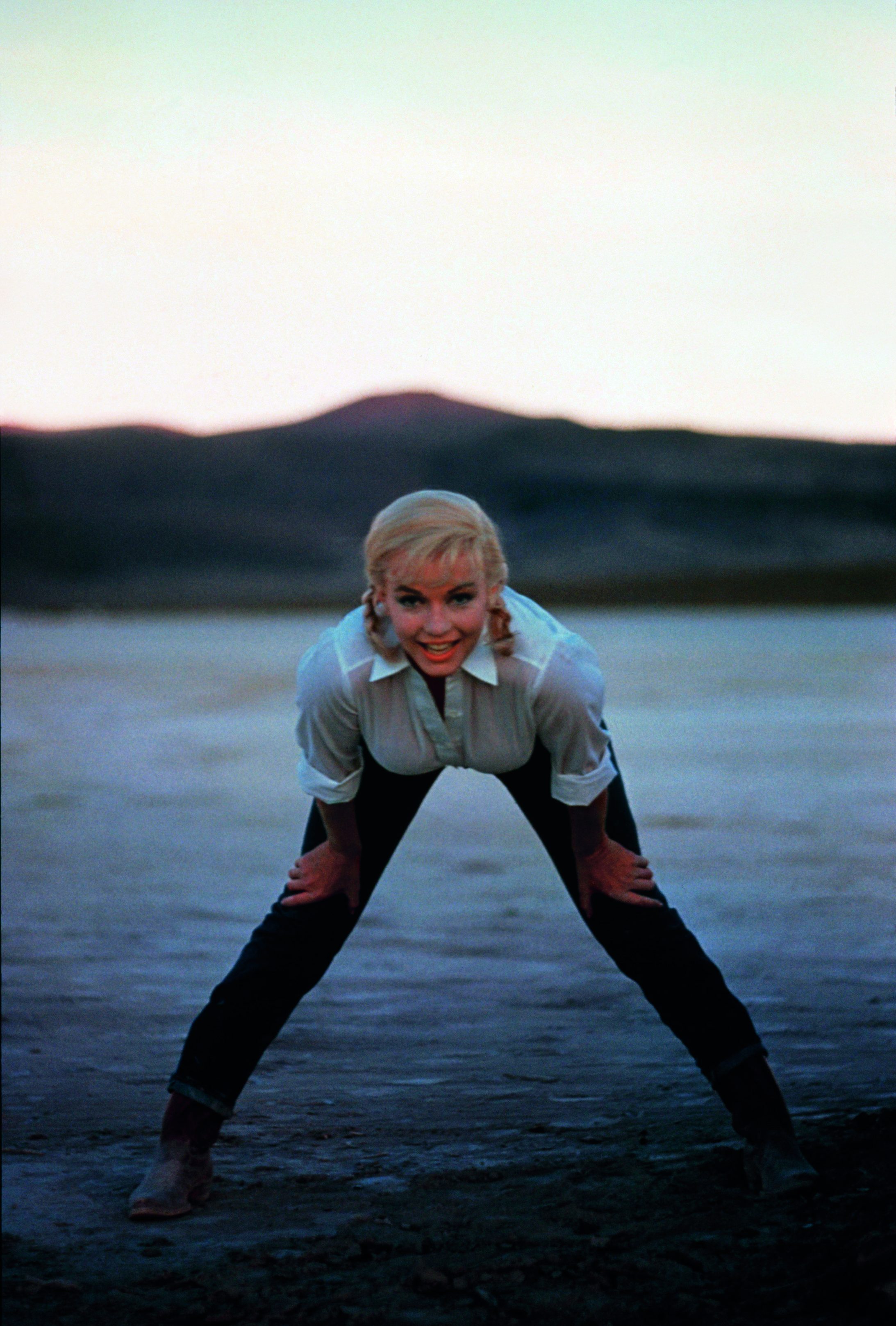 Marilyn Monroe bei den Dreharbeiten von "The Misfits" 1960, © Eve Arnold/Magnum Photos