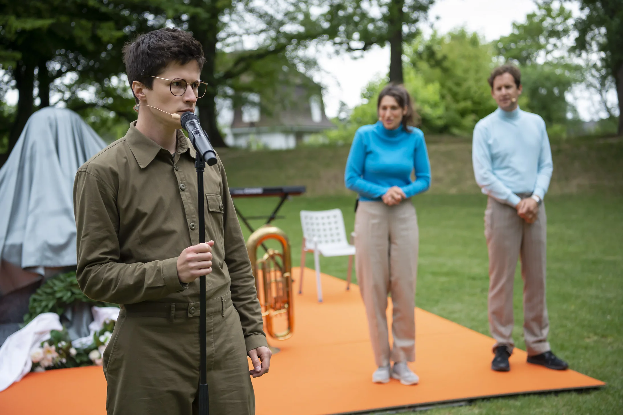 Jonas Götzinger, Wanda Winzenried, Moritz von Treuenfels – Foto © Priska Ketterer