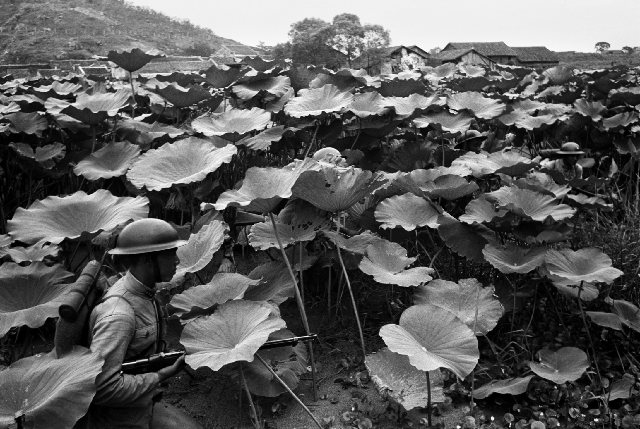 Walter Bosshard: Training in Guerillataktik, China, 1938. © Fotostiftung Schweiz / Archiv für Zeitgeschichte