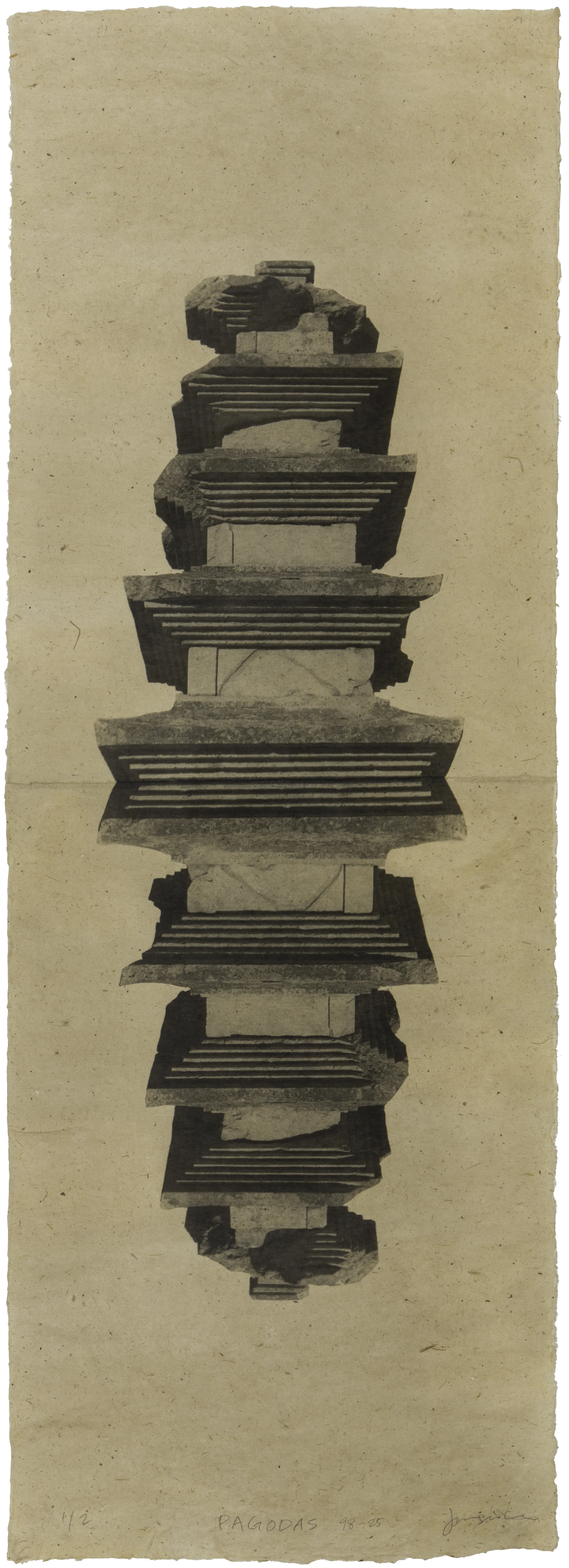 Jungjin Lee, aus Pagodas, 1998 © Jungjin Lee