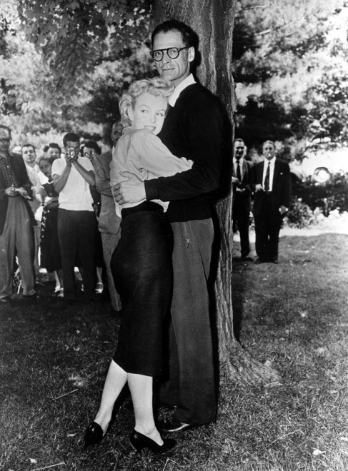 Marilyn Monroe mit Arthur Miller