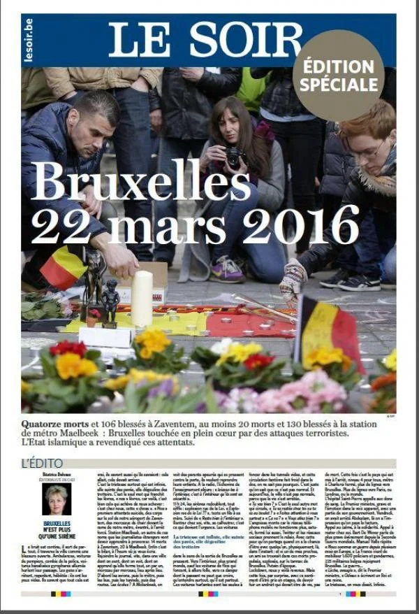 Insgesamt sterben 35 Menschen, inklusive der Attentäter. 300 weitere werden verletzt.