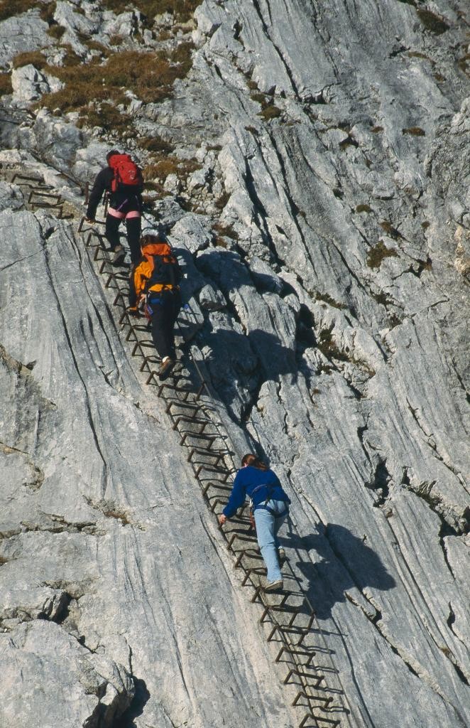 Klettersteig im Alpspitz
