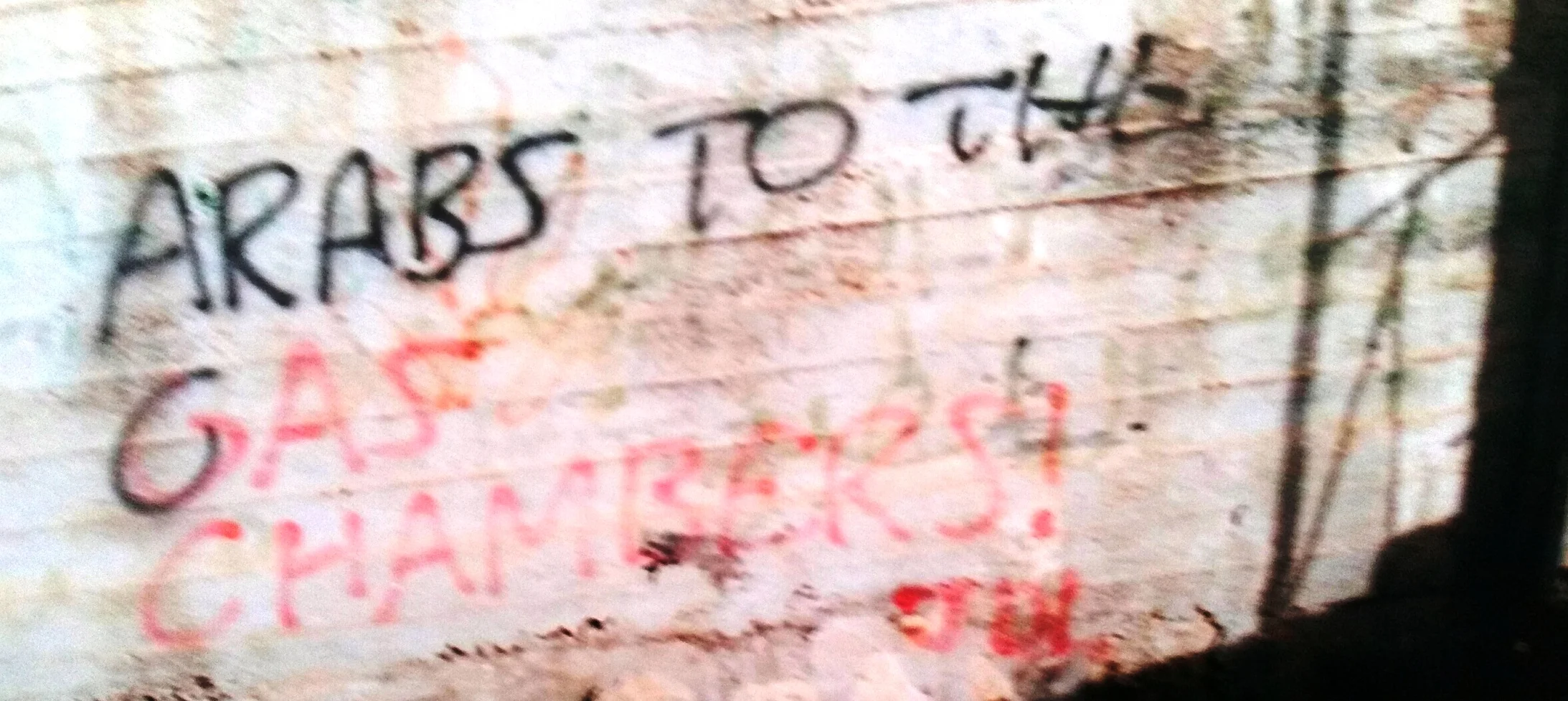 ARABS TO THE GAS CHAMBERS!